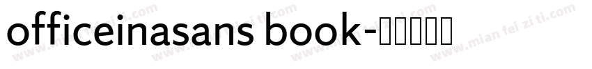 officeinasans book字体转换
